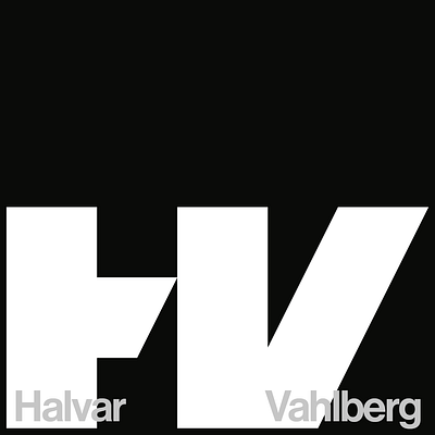 Halvar black branding carpentry design furniture logo logo design vector woodwork
