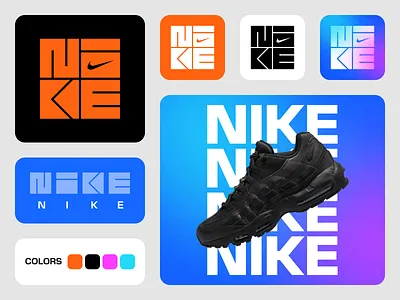 Nike Brand - Logo Redesign brandrevitalization logo