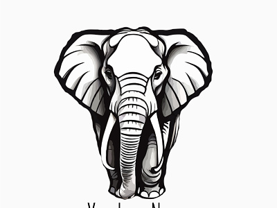 Expressive Charcoal Drawing of an Elephant by p3vstudio on Dribbble