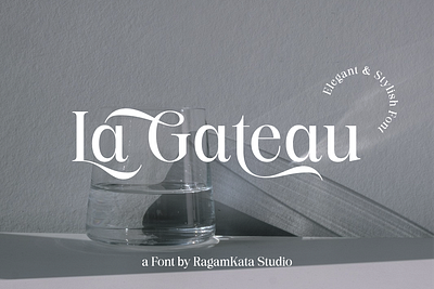 La Gateau - Elegant & Stylish Font vintage