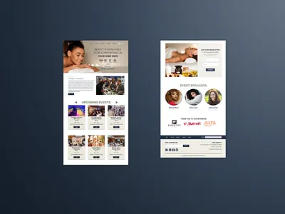 Pure Beauty Concept adobe illustrator adobe xd app design banner ad brand design brand identity branding graphic design graphic designer logo logo design ui web design