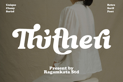 Thitheri - Modern Retro Typeface vintage