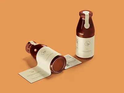 Cocao Chocolate Syrup adobe illustrator brand design branding graphic design logo logo design packaging design