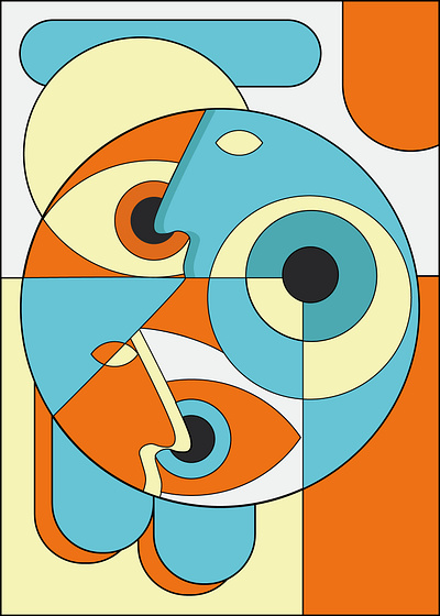 Limbo abstract art branding design flat geometry graphic design icon illustration illustrator logo minimal mosaic pattern poster design print vector