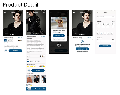 Shopping App Design UI/UX ui ui intrface