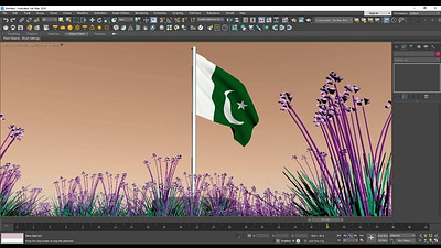 Flag Animation 3ds Max 3d animation graphic design motion graphics