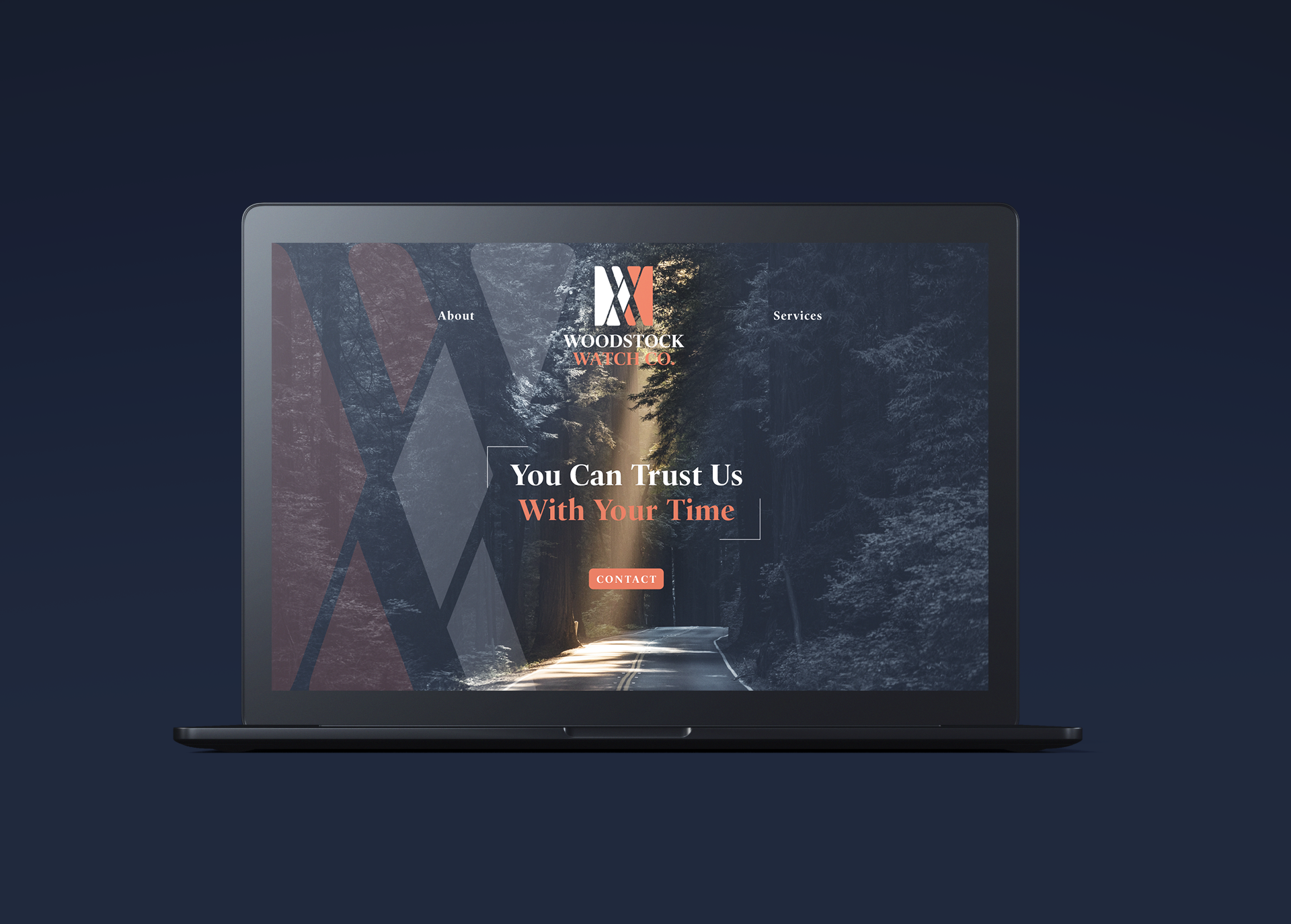 Woodstock Watch CO. Brand Platform brand identity branding digital design landing pages modern brands modern logos ognen trpeski trpeski design ui visual design web design websites woodstock watch co