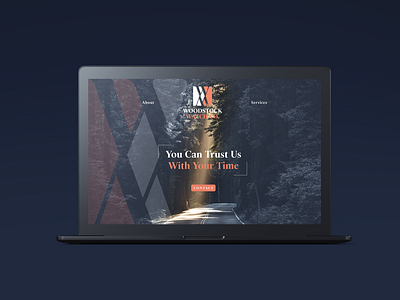 Woodstock Watch CO. Brand Platform brand identity branding digital design landing pages modern brands modern logos ognen trpeski trpeski design ui visual design web design websites woodstock watch co