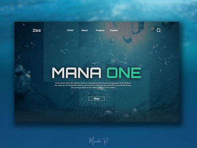 Mana One 3d app branding design graphic design typography ui ux web webdesign webdeveloping website