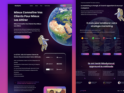 Landing Page creative design figma landingpage ui uiuxdesign webdesign