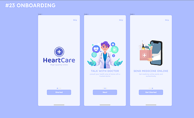 #23 DAY ONBOARDING animation branding challenge dailyui design graphic design illustration logo ui ui boarding uiux