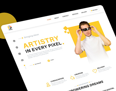 CREATIVE AGENCY WEBSITE. adobe xd agency website agency website designs agency website template blog designs blog websites branding creative agency dev figma graphic design landing page logo social media agency ui uiux web design wordpress wordpress websites