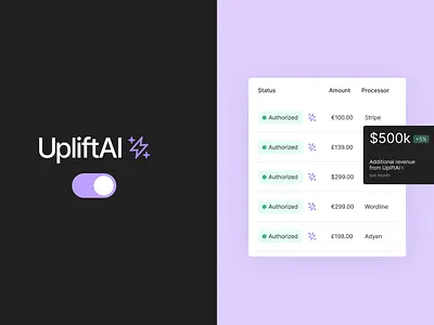 UpliftAI. AI for Payments.