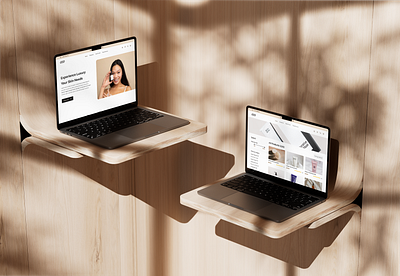 Premium Skincare E-Commerce Webstore ecommerce skincare ui ux web design