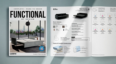 2024 Product Catalog brand catalog catalog design design furniture layout ui ux