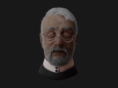 #173 Blender 3D, Sculpting / Face 4 3d character high resolution model sculpting substance textur uv