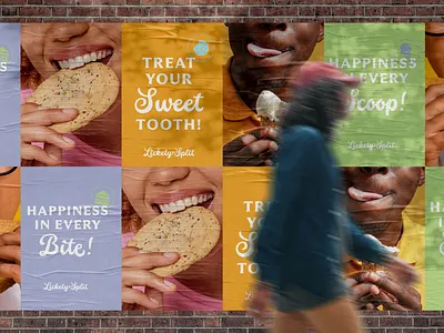 Lickety Split Rebrand advertising bahamas bahamian designer brand brand identity brand posters branding deli cafe deli cafe brand deli cafe branding design graphic design ice cream ice cream brand ice cream branding logo marketing posters design posters mockup