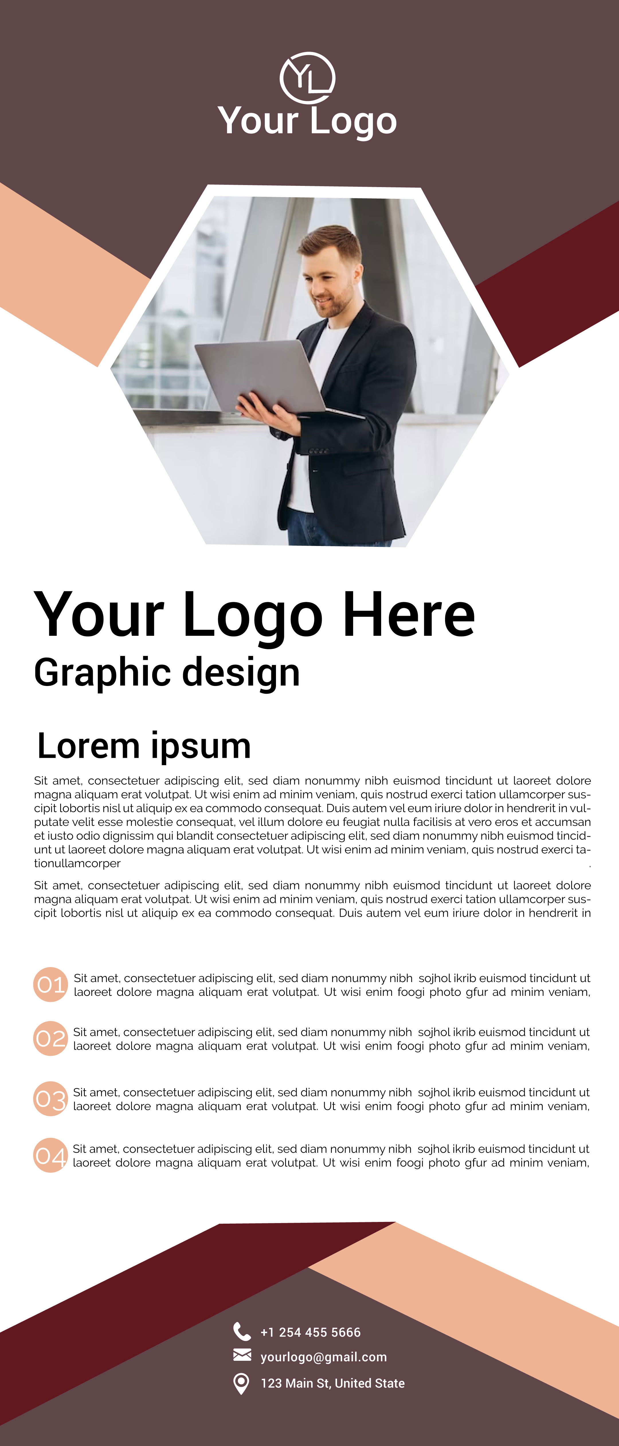 Rollup Banner branding graphic design logo rollupbanner
