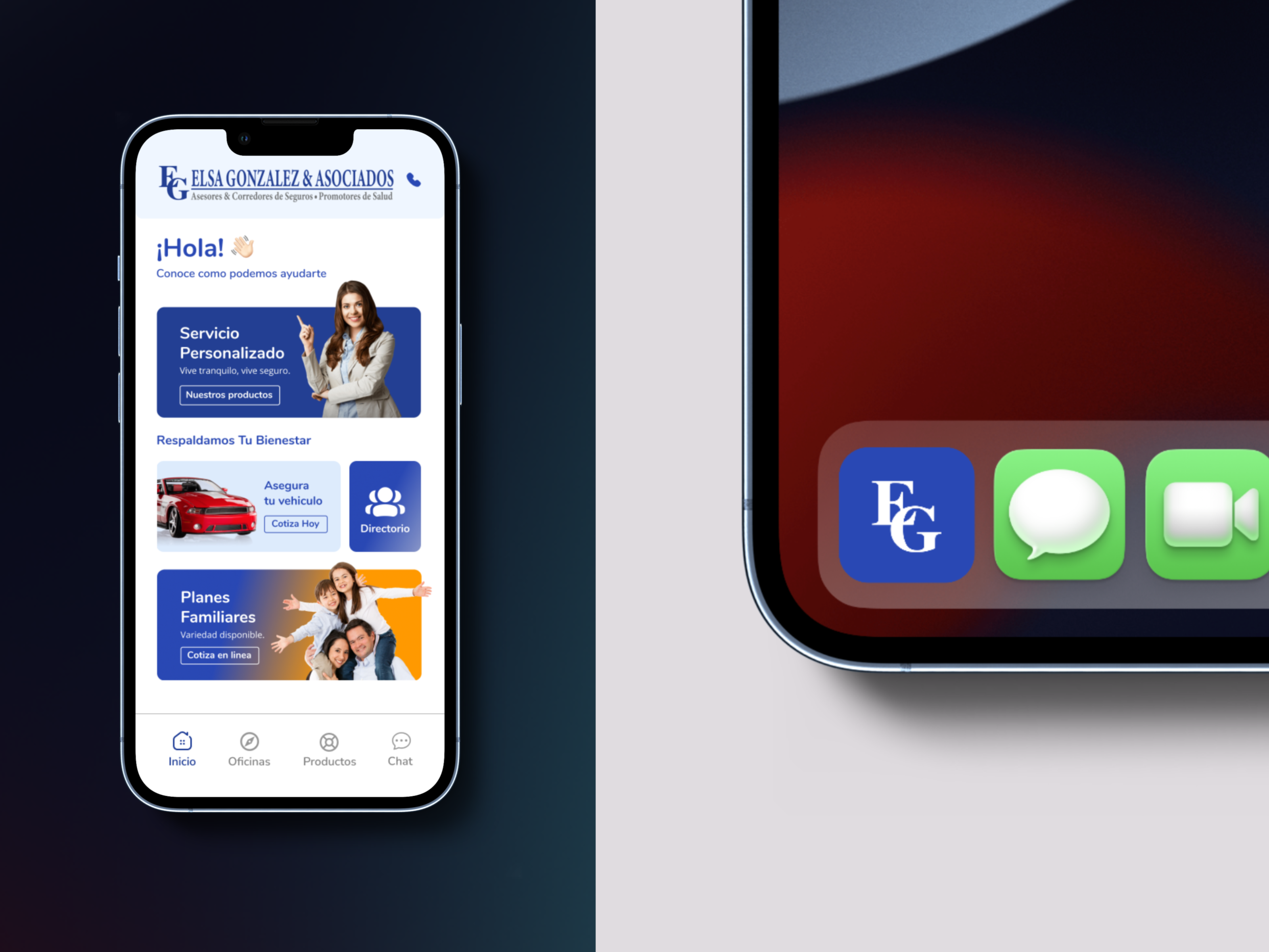 Insurance Broker App - EGA appdesign brand identity brand tone branding design graphic design identity illustration logo product design ui ui design uidesign ux design uxdesign