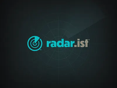 Radar.ist Logo branding graphic design logo website