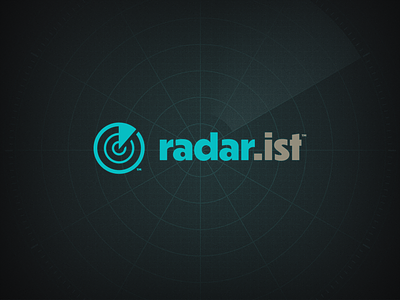 Radar.ist Logo branding graphic design logo website
