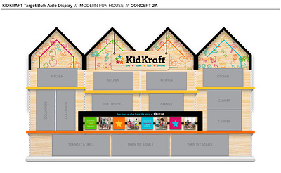 "KidKraft" for "Target" Aisle Display Concepts