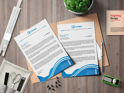 Professional Letterhead Design letterhead design tutorial