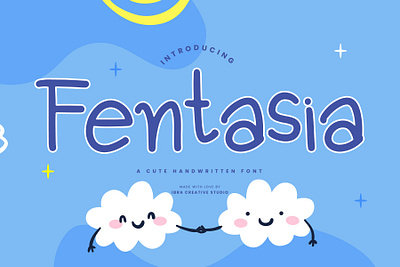 Fentasia – A Cute Handwritten Font happy