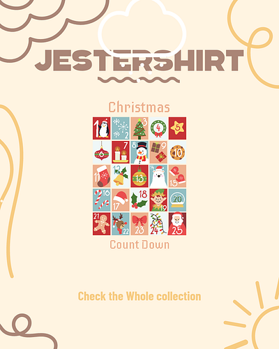 Christmas Count Down design graphic design