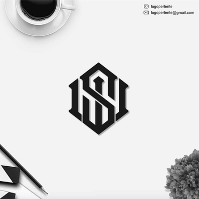WS monogram logo design branding clothing line design icon illustration initials lettering logo logo design logomark logotype minimallogo monogram symbols typography