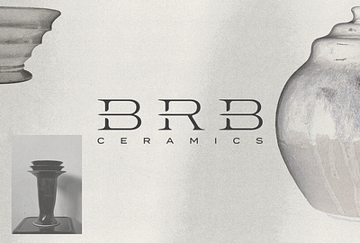 BRB CERAMICS Brand Identity branding graphic design logo typography