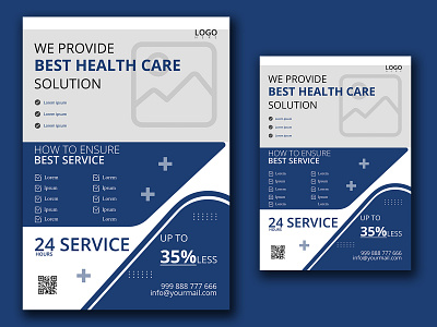 Medical Flyer Design cover design design flyer design graphic design illustration logo medical flyer design photoshop design post design social media post design ui