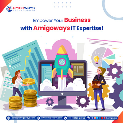 Empower Your Business with Amigoways' IT Expertise! amigoways amigowaysappdevelopers amigowaysteam