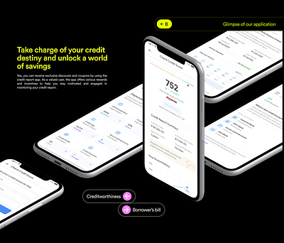 Credit Score - App ui credit score