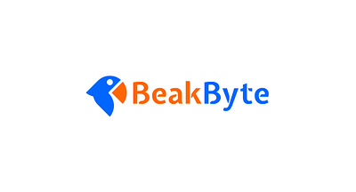 BeakByte - Logo Design bird business intelligence data analytics data visualization enterprise geometric logo