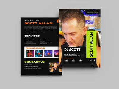 DJ Electronic Press Kit Design 3d animation branding concept grow concept grow solutions electronic press kit graphic design logo motion graphics ui