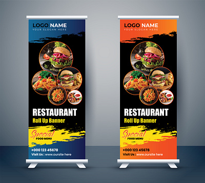 Food Retractable Banner banner ads banners food banner food design food menu food retractable food retractable banner food retractable banner design food template foods graphic design logo retractable retractable banner roll up roll up banner signage banner signage design template design