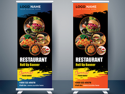 Food Retractable Banner banner ads banners food banner food design food menu food retractable food retractable banner food retractable banner design food template foods graphic design logo retractable retractable banner roll up roll up banner signage banner signage design template design