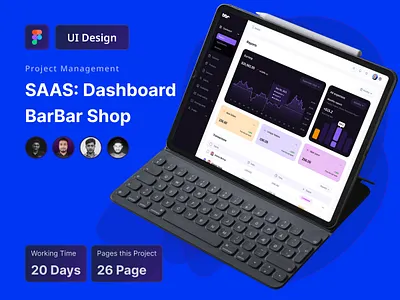 SAAS: Barbershop Admin Dashboard 3d branding crm dashboard dashboard dashboard ui graphic design logo mobile dashboard mobile responsive motion graphics product design saas saas dashboard ui ui design uiux uiux design user interface web design website design