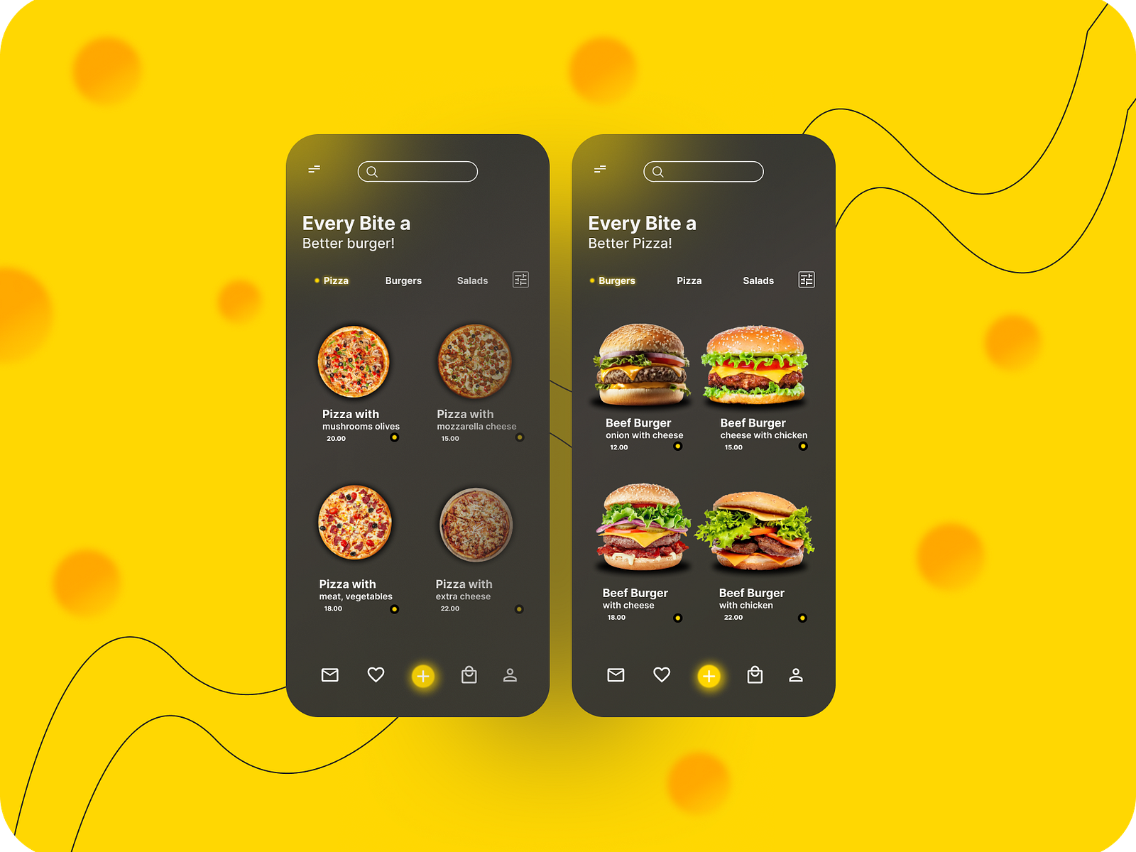 Beautiful Burger App Ui Ux Design By Design Vista On Dribbble