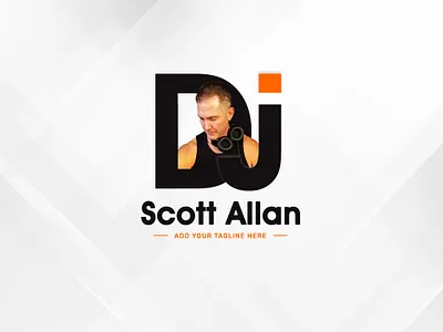 DJ Logo, Logotype, Branding 3d animation branding concept grow concept grow solutions graphic design logo motion graphics