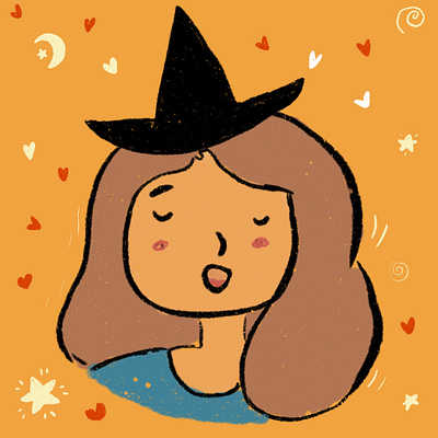 Cutie Witch illustration