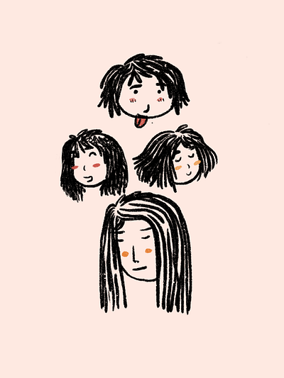 Silly Heads illustration