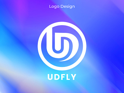 UD Fly - Logo Design brand identity branding branding design creative logo gradient grid icon identity illustration lettering logo logo design minimalist tech