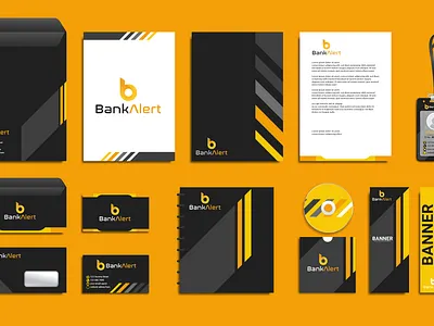 Logo, brand identity and Stationary design brand identity branding design graphic design logo stationary design vector