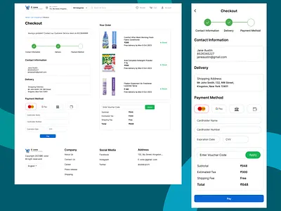 E-zone (Checkout) app checkout design e commerce mobile app ui