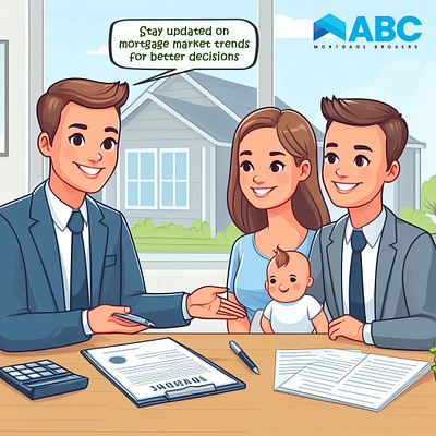 Mortgage Brokers SM Poster Design 10 graphic design illustration