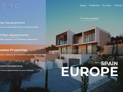 Real Estate Web UI design figma hero header inspiration landing page product design property real estate ui user interface ux web design website