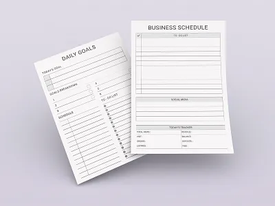 Daily Goals Planner 3d animation branding daily goals planner graphic design logo motion graphics ui