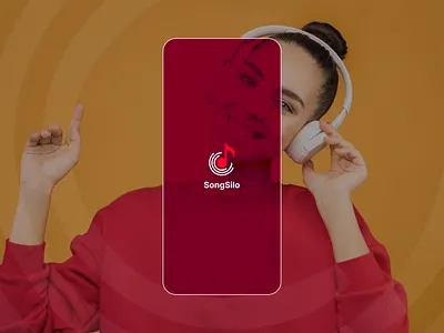 SongSilo app design mobile app music app ui
